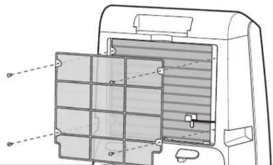 AMANA AMAP121AD-2 - Retirer le filtre à air supérieur - 2