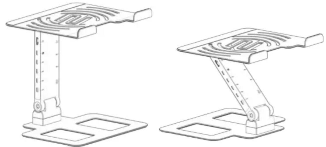 Reloop Stand Hub Pro - POSITIONS D'INSTALLATION - 1