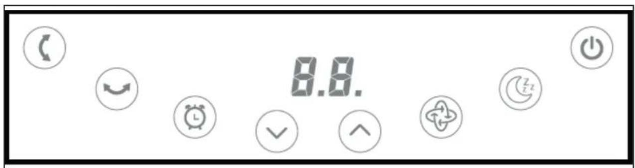 Clean Air Optima CA-403 Smart - Bedieningspaneel/bedieningsinstructies - 1