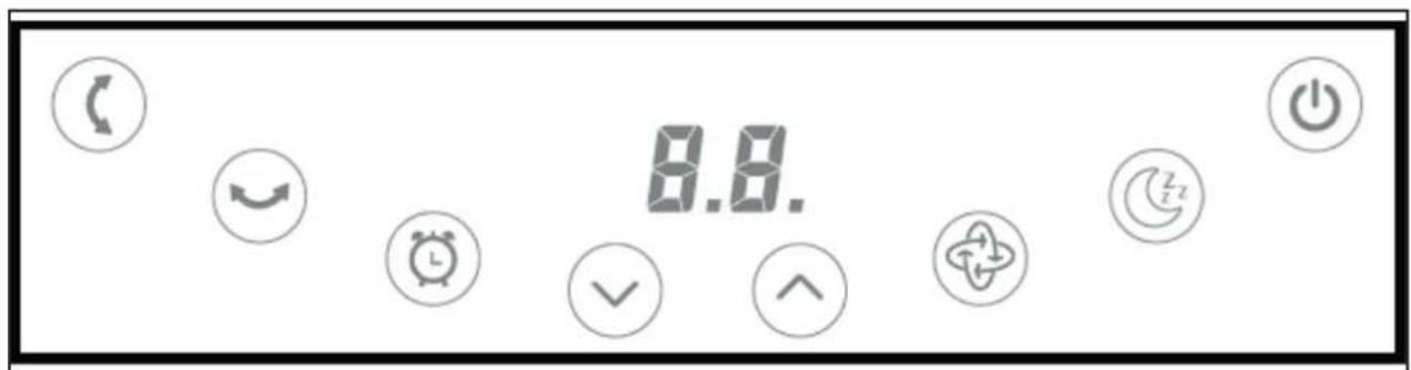 Clean Air Optima CA-403 Smart - Ovladaci panel / Navod k obsluze - 1