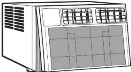 AMANA AMAP242CW - Remove faceplate - 1