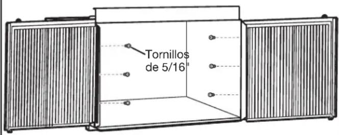 AMANA AMAP242CW - Paneles laterales deslizantes - 2