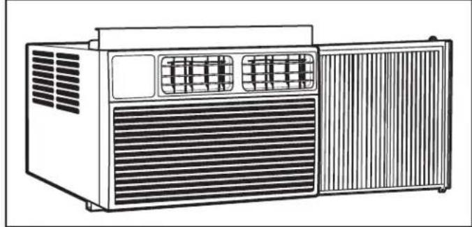 AMANA AMAP242CW - Insert curtain frame into channels - 1