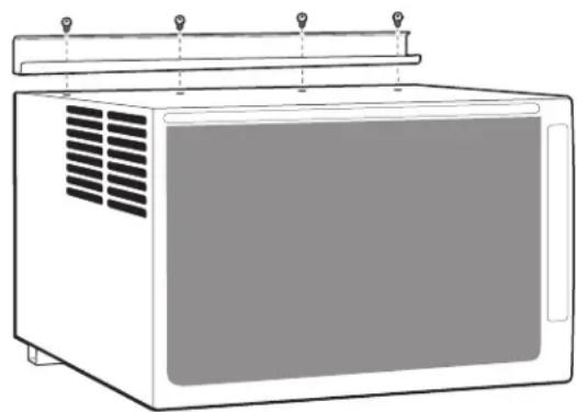 AMANA AMAP242CW - Fixer les vis - 1