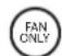 AMANA AMAP242CW - Fan only: - 1