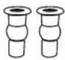 Brondell Swash Thinline T22-EW - Installation Parts - 2