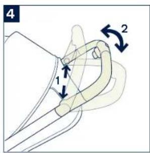Nuna SWIV - Adjust Handle - 2