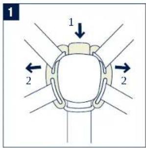 Nuna SWIV - Protection de la ceinture-baudrier et le harnais de l'entrejambe - 1