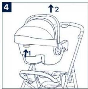 Nuna SWIV - Adaptateur circulaire pour siège d'auto - 2