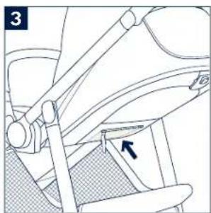 Nuna SWIV - Adjust Handle - 5