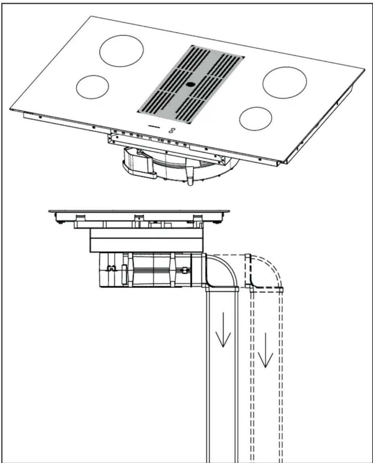 BRANDT BPI384BH - Raccordement électrique - 3