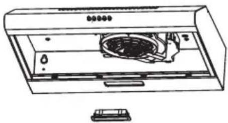 BRANDT BHC6601X - Campana extractora - 2