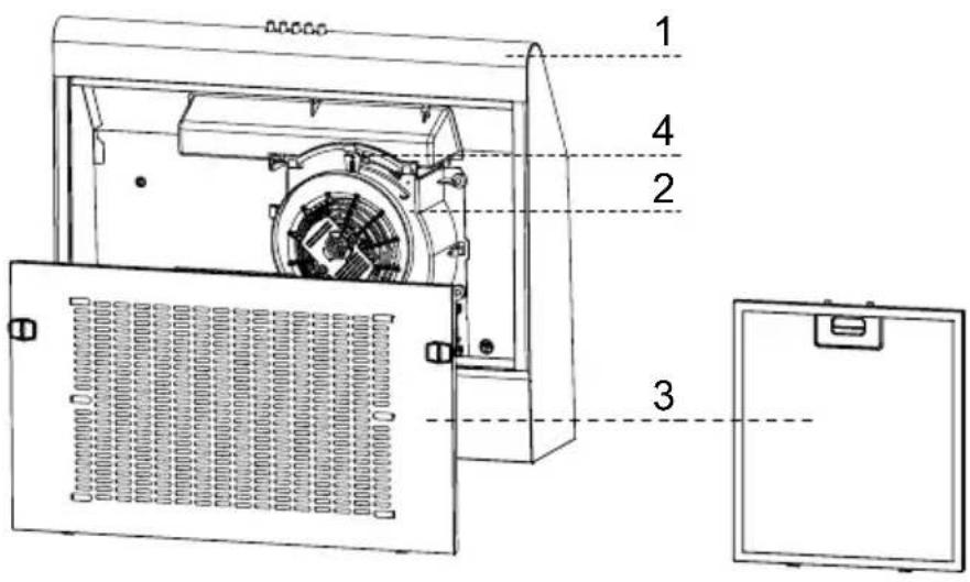 BRANDT BHC6601X - DESCRIPTION OF THE DEVICE - 1