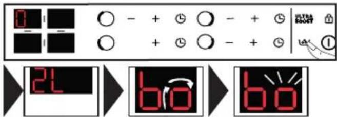 BRANDT BPI164DUB - Funkce Boil - 1