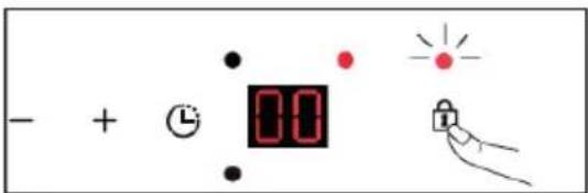 BRANDT BPI1621UB - Bloqueio: - 1