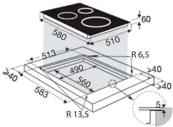BRANDT BPI1621UB - ENCLOSURE - 6