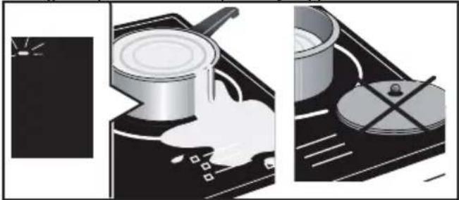 BRANDT BPI1639KX - Zabezpieczenie przed przelaniem - 1