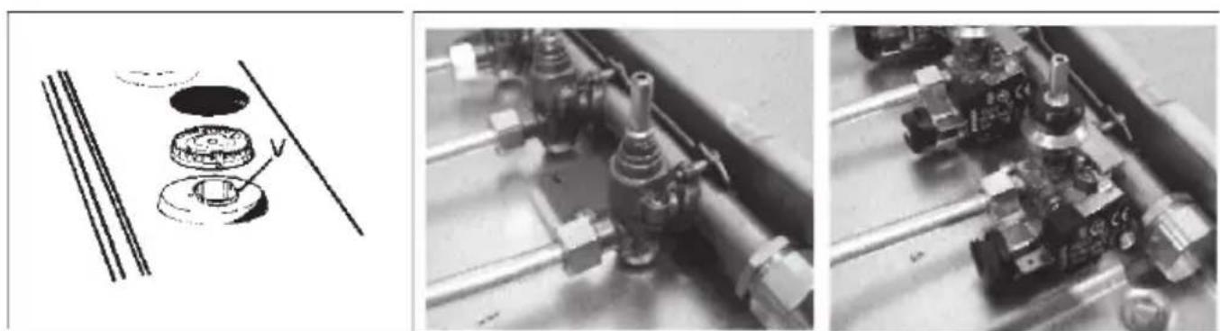BRANDT BPE3411XM - 12) REPLACING HOB PARTS - 1