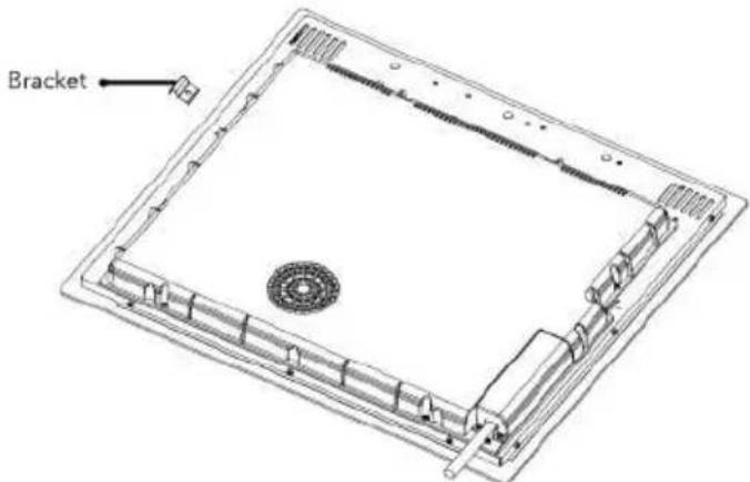 BRANDT BPI6390B - Adjusting the bracket position - 1