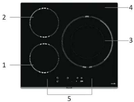 BRANDT BPI6390B - Vue de dessus - 1