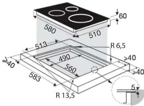 BRANDT BPI1638UB - ENCLOSURE - 6