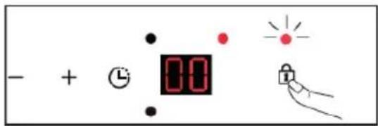 BRANDT BPI1638UB - Bloqueio: - 1