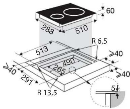 BRANDT BPI1638UB - 3