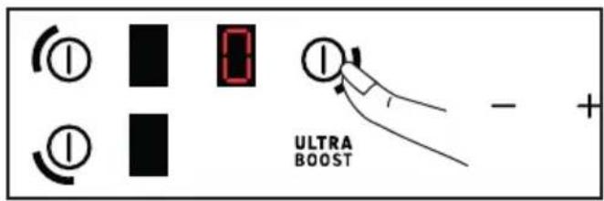 BRANDT BPI1638UB - Switching on: - 1