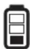 DEWALT DCLE14301 - Visualizzazione dell'indicatore di livello della batteria (Fig. A, C) - 3