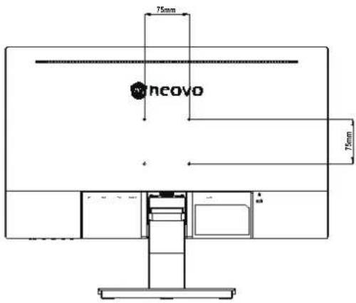 AG Neovo LA-2403 - Montage mural de l'écran LCD - 1