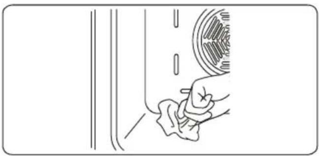 BRANDT BOH1222X - Limpieza del interior del horno - 1