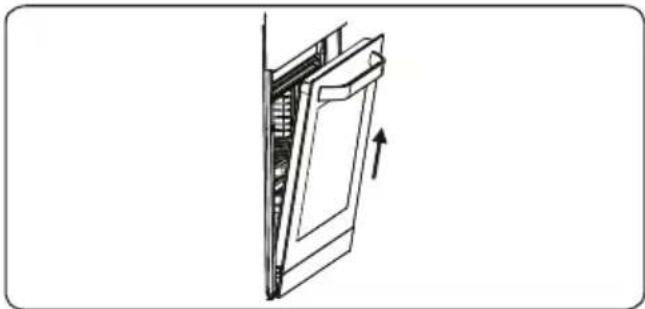 BRANDT BOH1222X - Rimozione dello sportello del forno - 3
