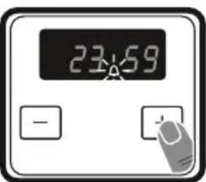 BRANDT BOH1222X - Ajuste de tiempo de advertencia sonora - 2