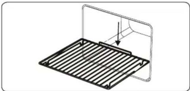 BRANDT BOH1222X - Grille métallique - 1