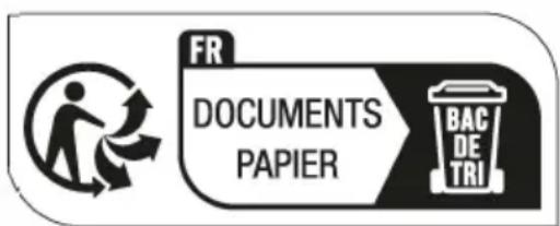 FR DOCUMENTS PAPIER BAC DE TRI