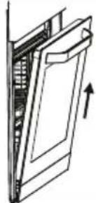 BRANDT BOH1222X - Ausbauen der Backofentür - 3