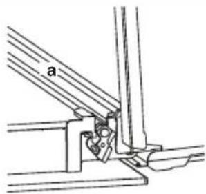 BRANDT BOH1222X - Ausbauen der Backofentür - 2