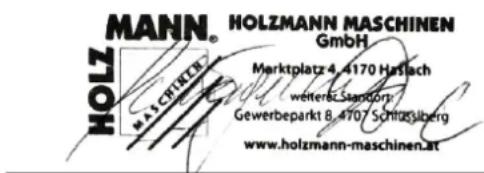Holzmann DKS2 1PRO - HINWEIS - 2