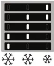 BAUKNECHT BKGIL 18S12 - LEDs acemos Definir temperatura - 1