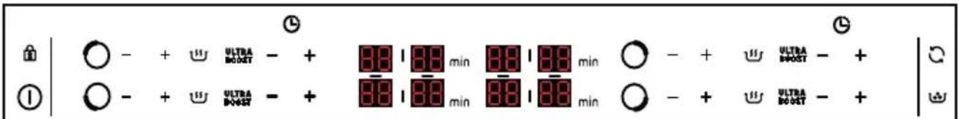 OK ULTRA BOOST - + ① - + min min - + min ULTRA BOOST - + - + ULTRA BOOST - + ②