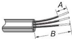 MAYTAG MFES6030RB - Installation d'une connexion directe : Conducteur de cuivre ou d'aluminium - 1