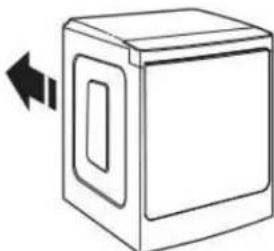 MAYTAG MED7020RF - Raccordement du conduit d'évacuation - 2