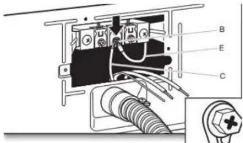 MAYTAG MED7020RF - Connecter le conducteur neutre et le conducteur neutre - 1