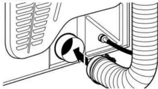 MAYTAG MGD7020RF - Raccordement du conduit d'évacuation - 1