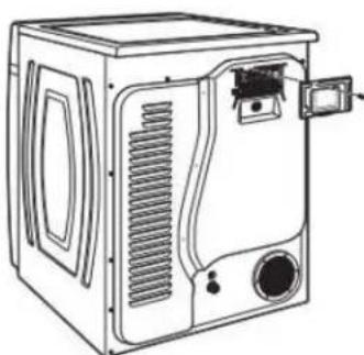 MAYTAG MED7020RW - Quite la tapa del bloque de terminal - 1