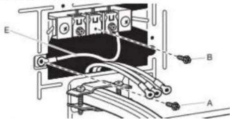 MAYTAG MED7020RW - Préparer la connexion du conducteur neutre au conducteur neutre - 1