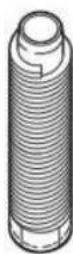 MAYTAG MED7020RW - Screw in leveling legs - 2