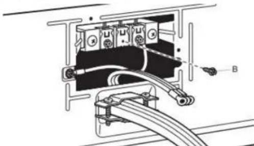 MAYTAG MED7020RW - Quite el tornillo central - 1