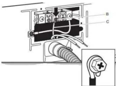 MAYTAG MED7020RW - Connect neutral wire - 1