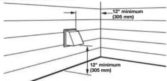 MAYTAG MED7020RW - Install exhaust hood - 1
